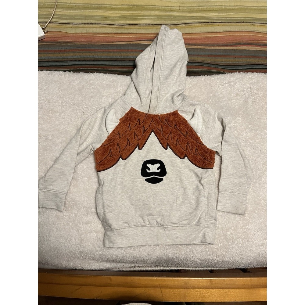 Cat and Jack 2t Kids Highland Cow Hooded sweatshirt
